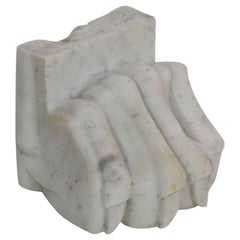 18th-19th Century Neoclassical Italian Marble Claw
