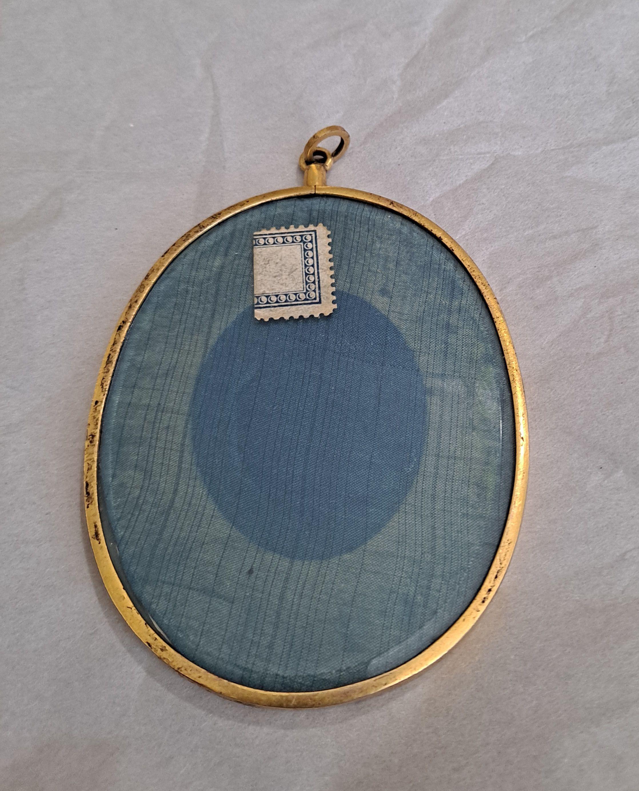 Miniature de portrait de mère et d'enfant du 18e-19e siècle Bon état - En vente à San Francisco, CA