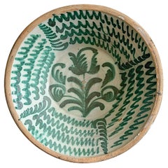 18th - 19th Century Spanish Antique Lebrillo Bowl