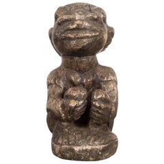 18th-19th Century Stone Kissi Nomoli Figure, Sierra Leone