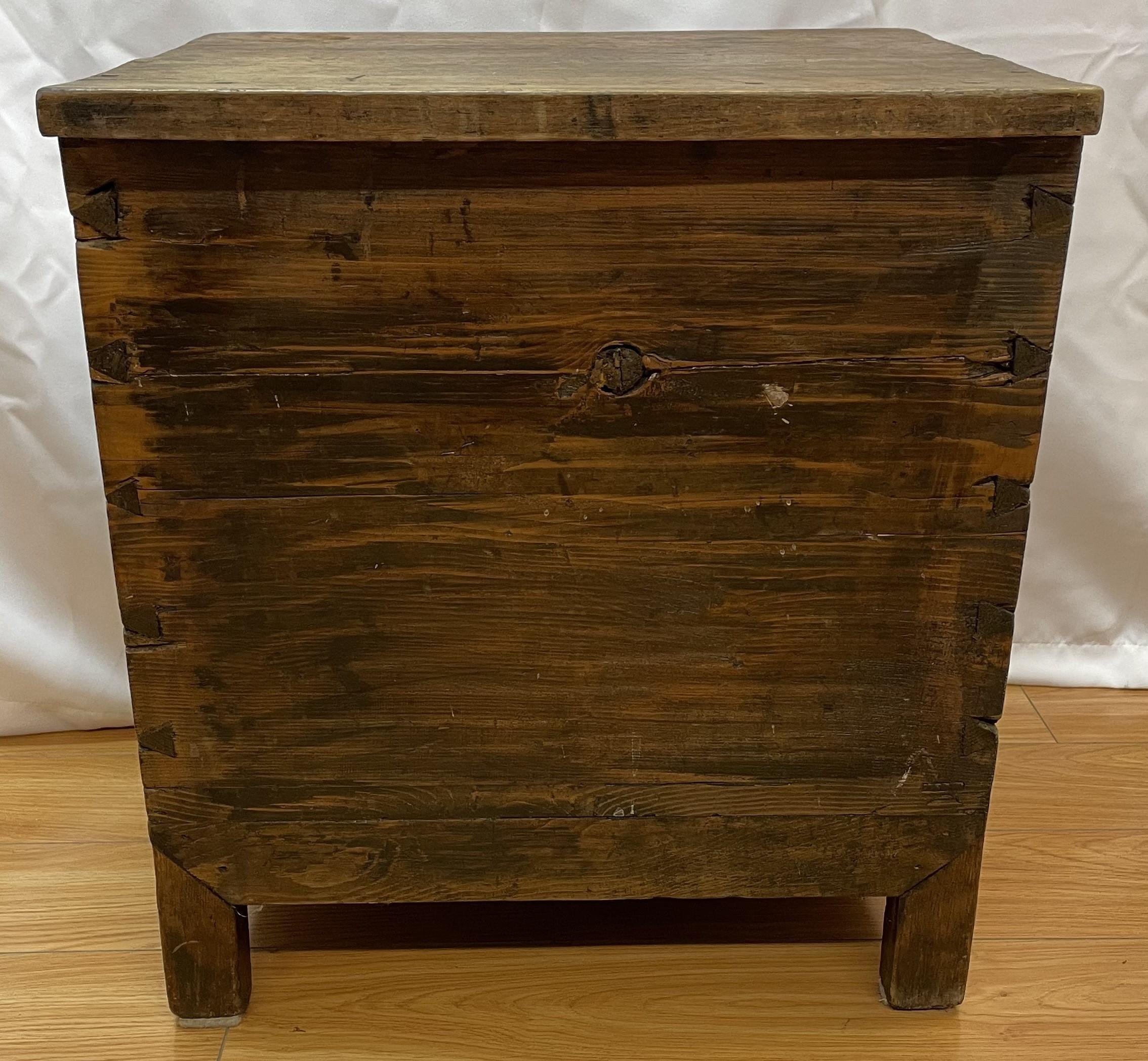 18th - 19th century sugar chest For Sale 1