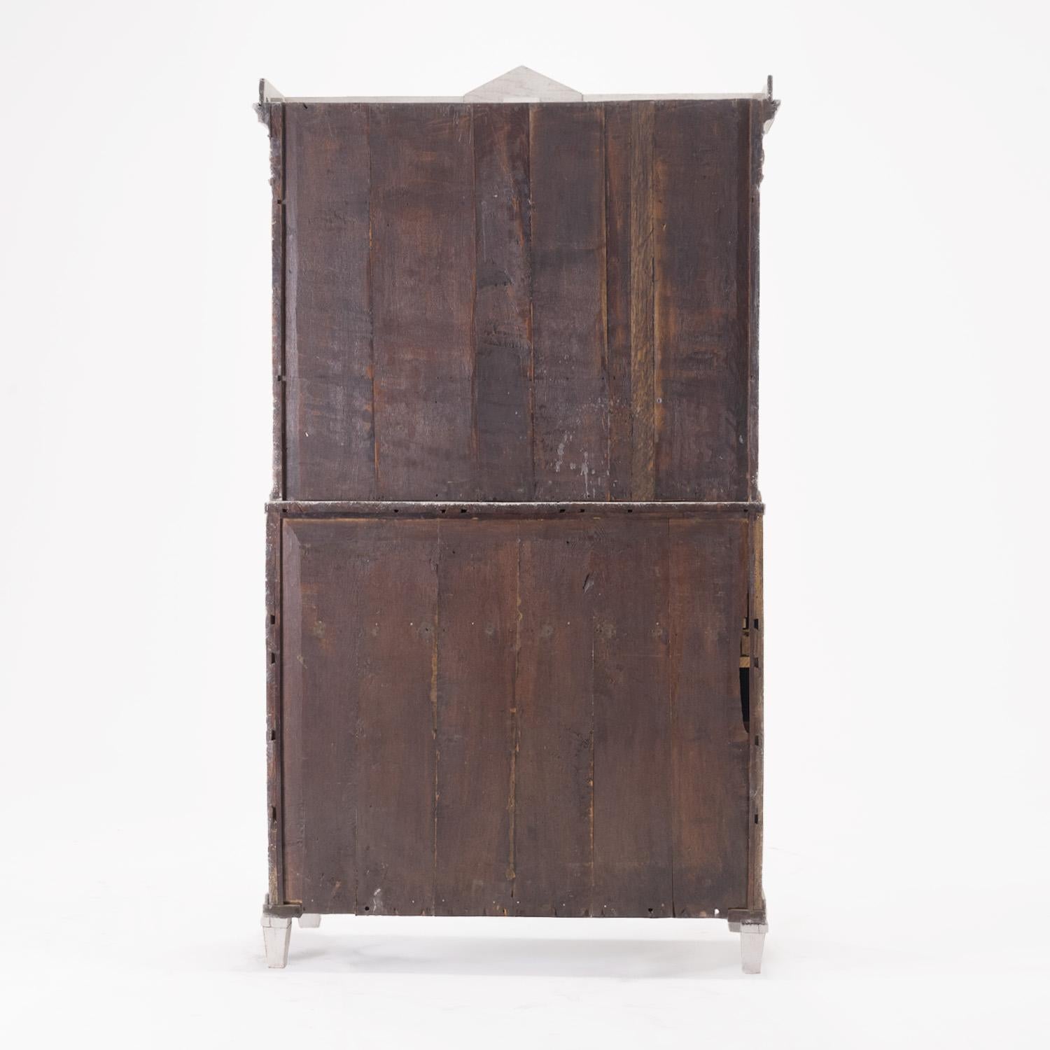 18th - 19th Century Swedish Gustavian Pinewood Bureau - Scandinavian Secretaire in vendita 5