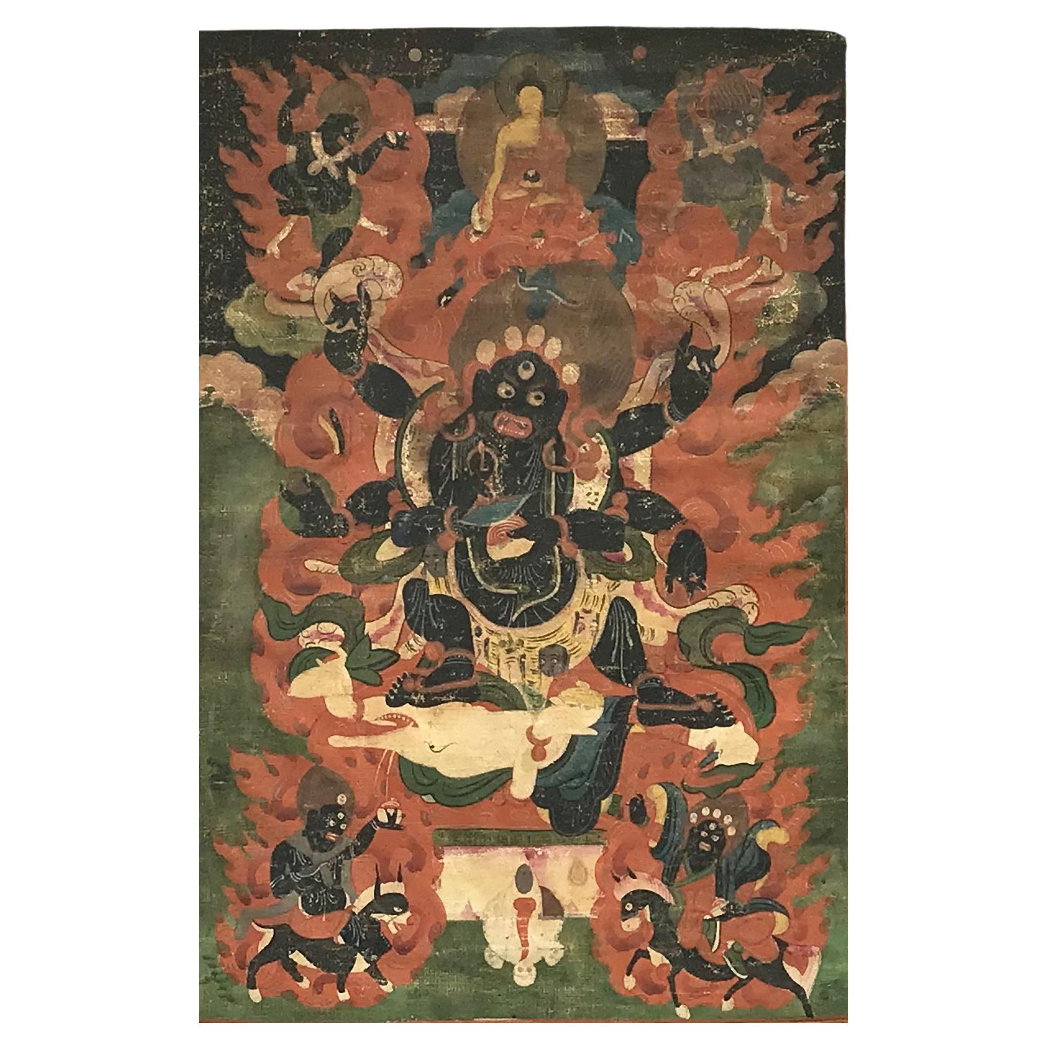 18th-19th Century Tibetan Thanka 