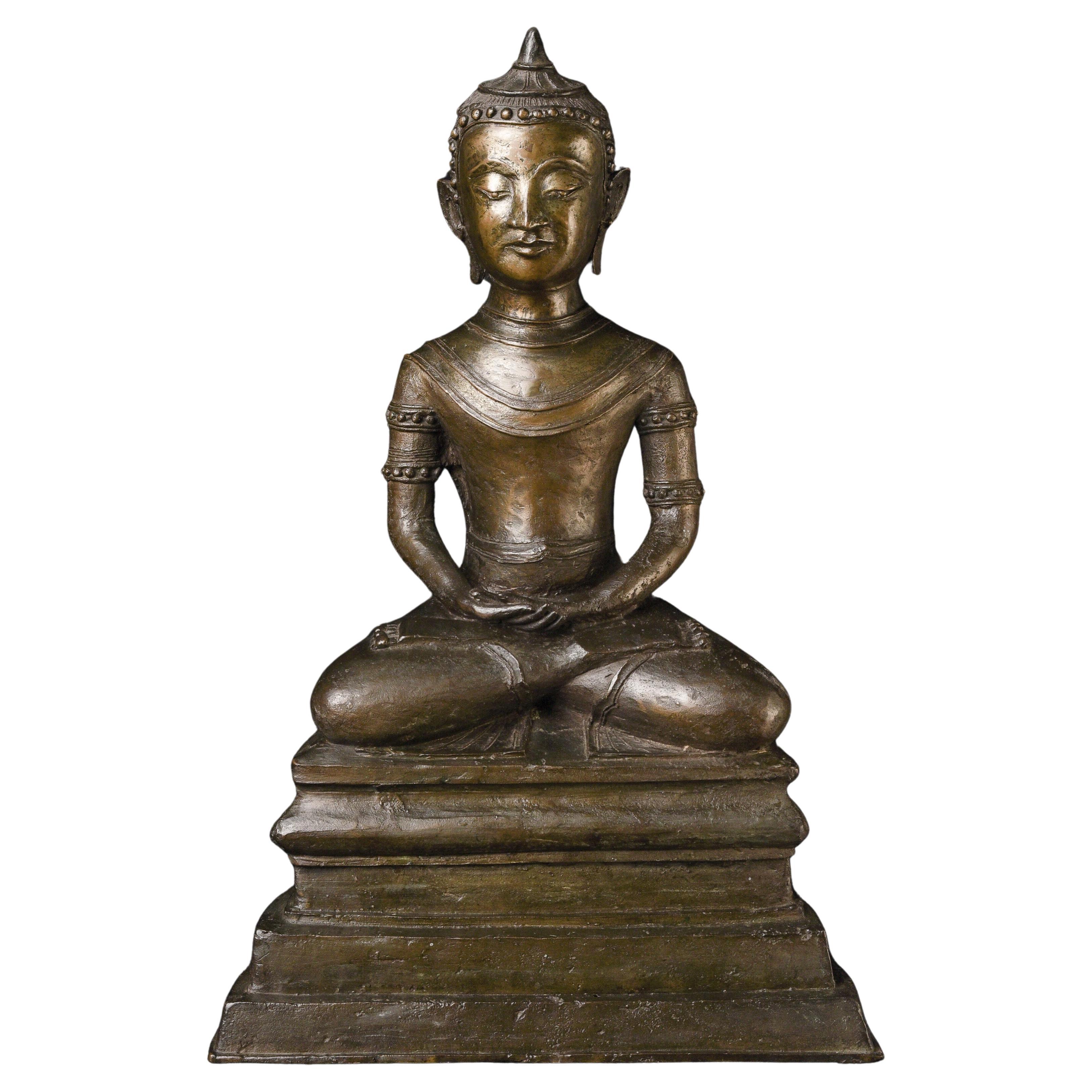 Grand bouddha birman unique du 18e/19e siècle, 10346 en vente