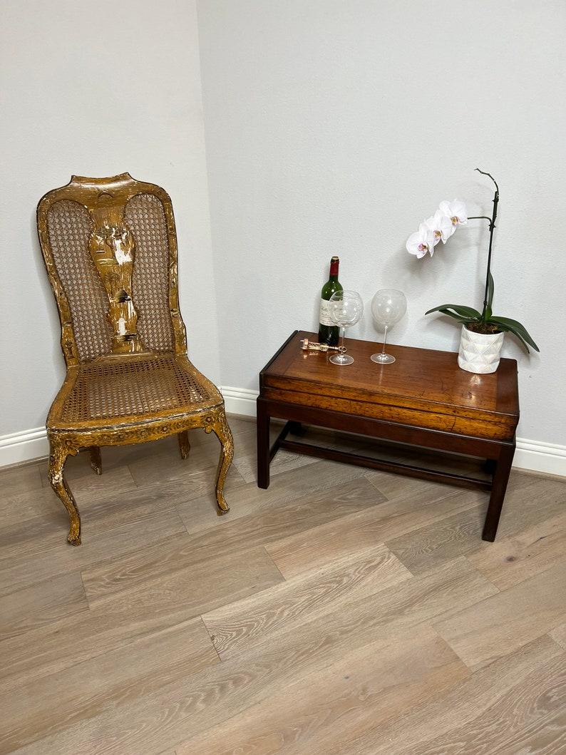 18th/19th Century Venetian Chinoiserie Rococo Chair For Sale 2