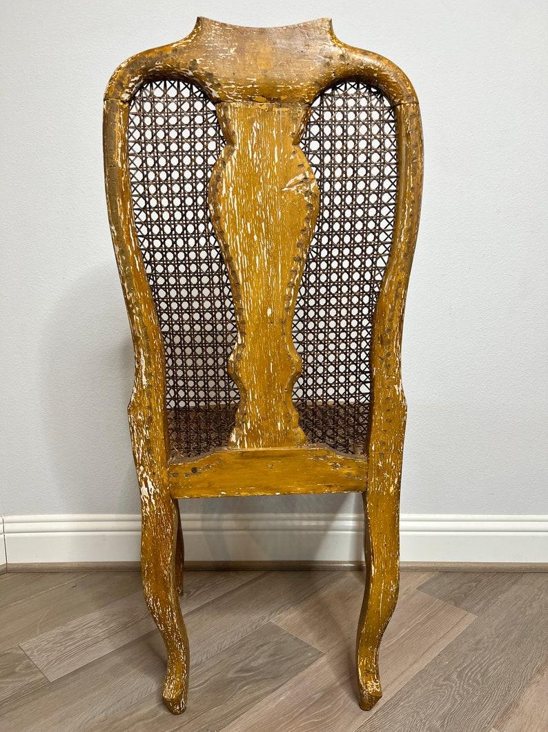 18th/19th Century Venetian Chinoiserie Rococo Chair For Sale 1
