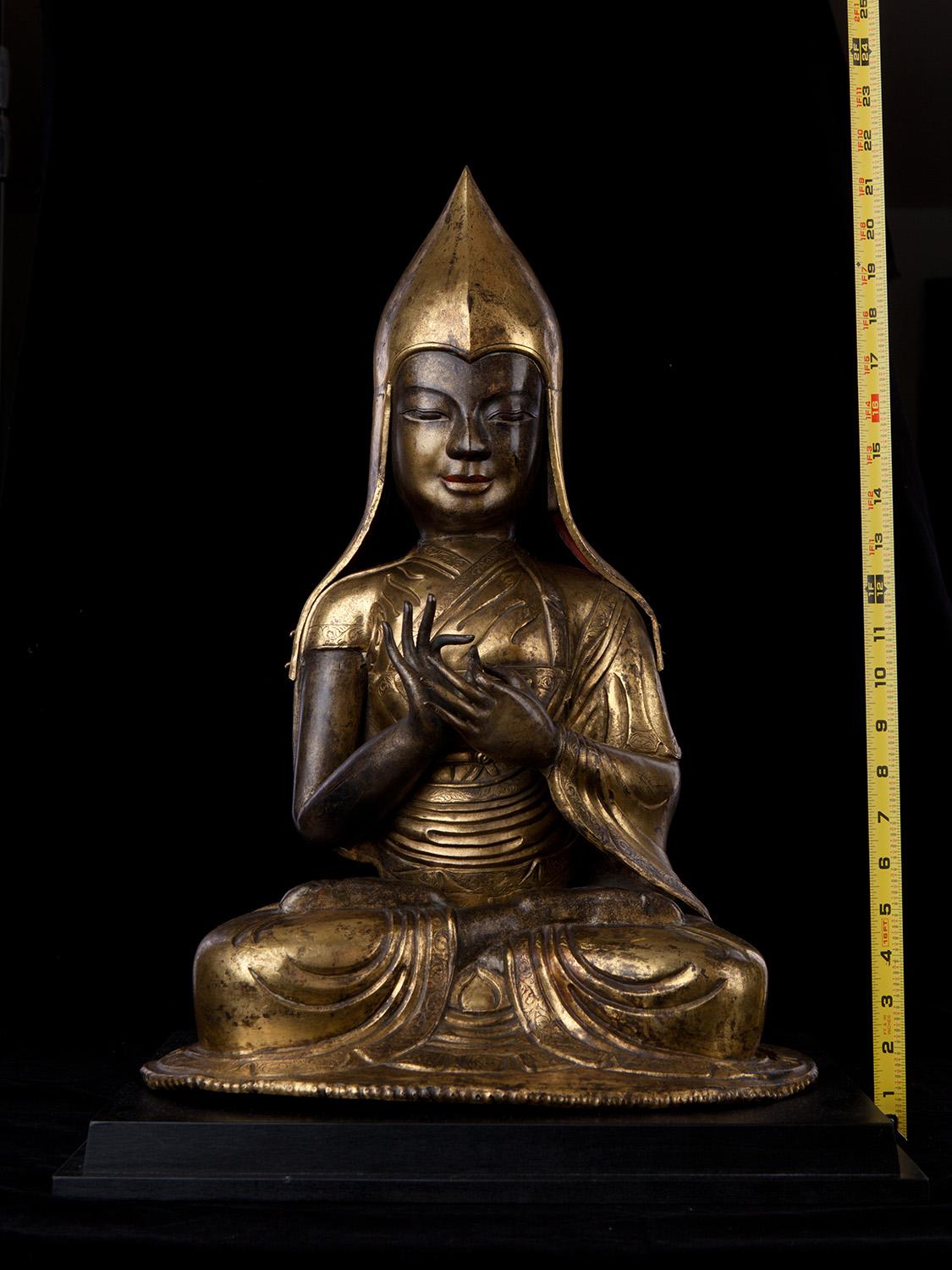 18°/19° sec. Mongolo Tsong Ka Pa, 10152 in vendita 5