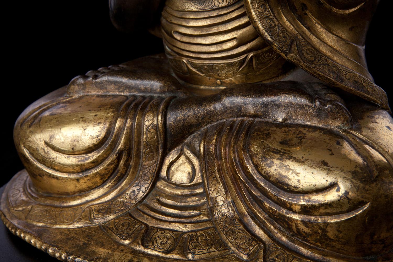 18°/19° sec. Mongolo Tsong Ka Pa, 10152 in vendita 6