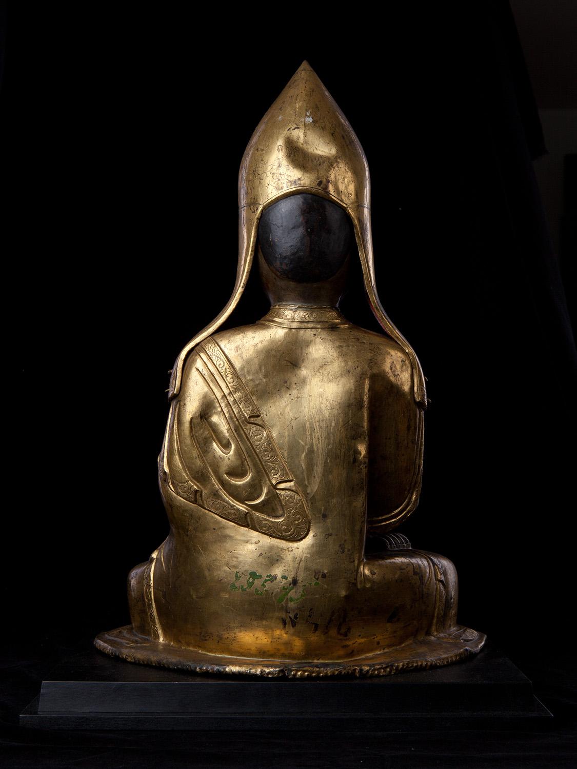 18°/19° sec. Mongolo Tsong Ka Pa, 10152 In condizioni buone in vendita a Ukiah, CA