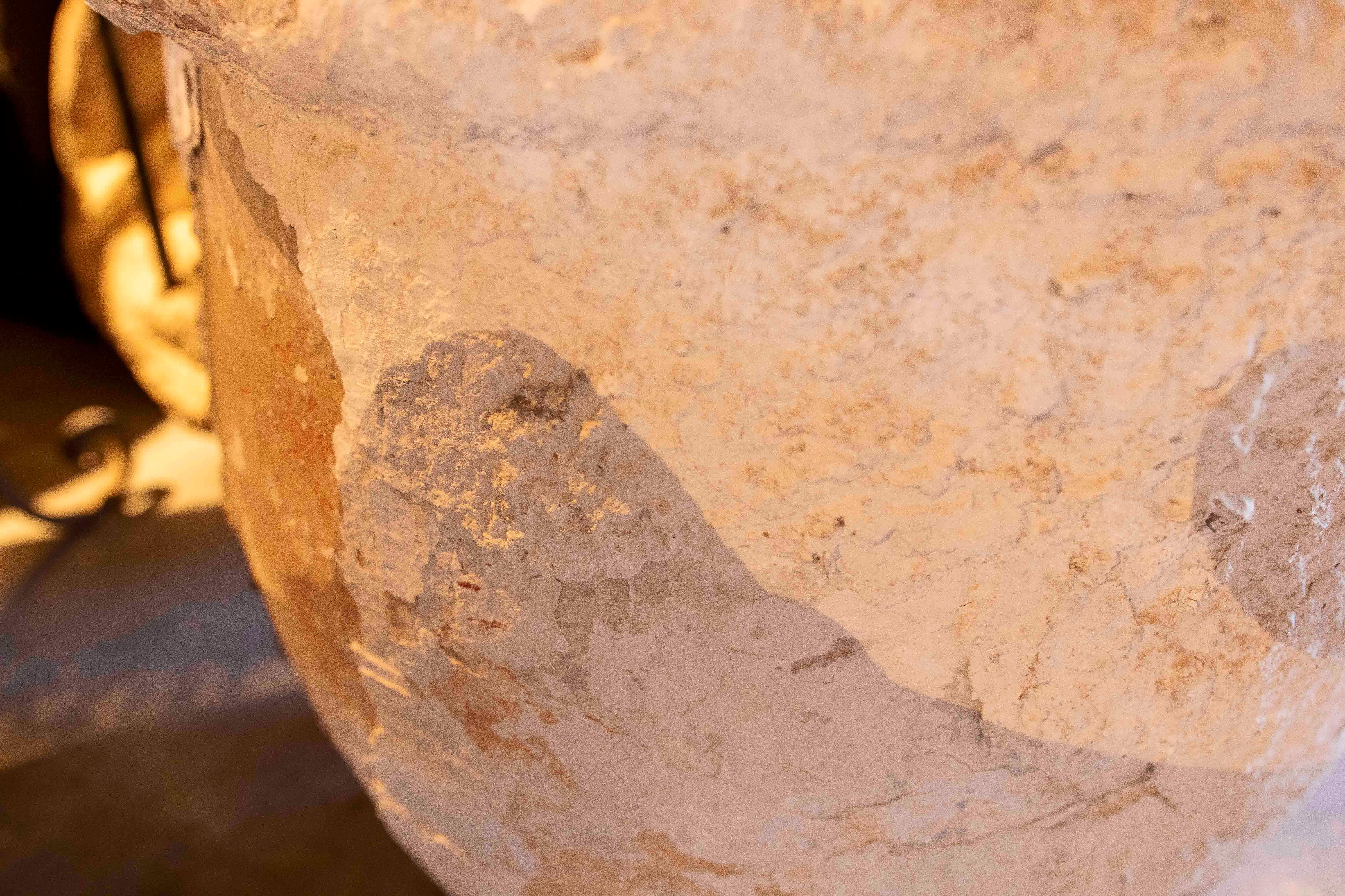 18th Arabian Whitewashed Ceramic Bath 13