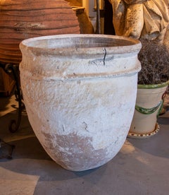 18th Arabian Whitewashed Ceramic Bath