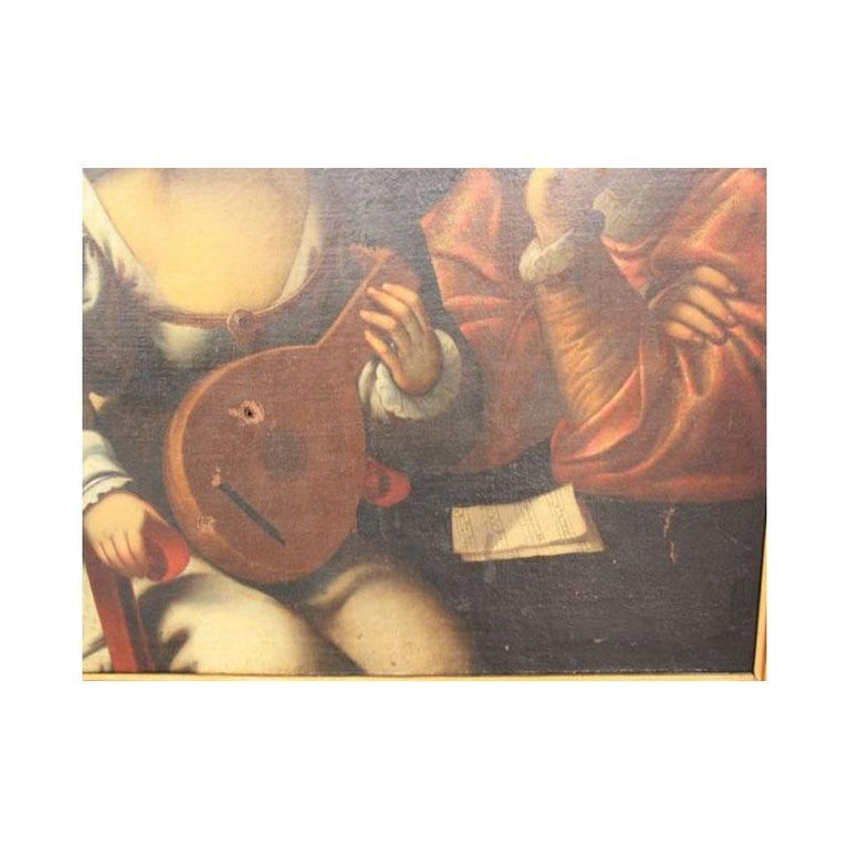 18th Biblical Oil on Canvas Pietro della Vecchia Aka Pietro Muttoni For Sale 6