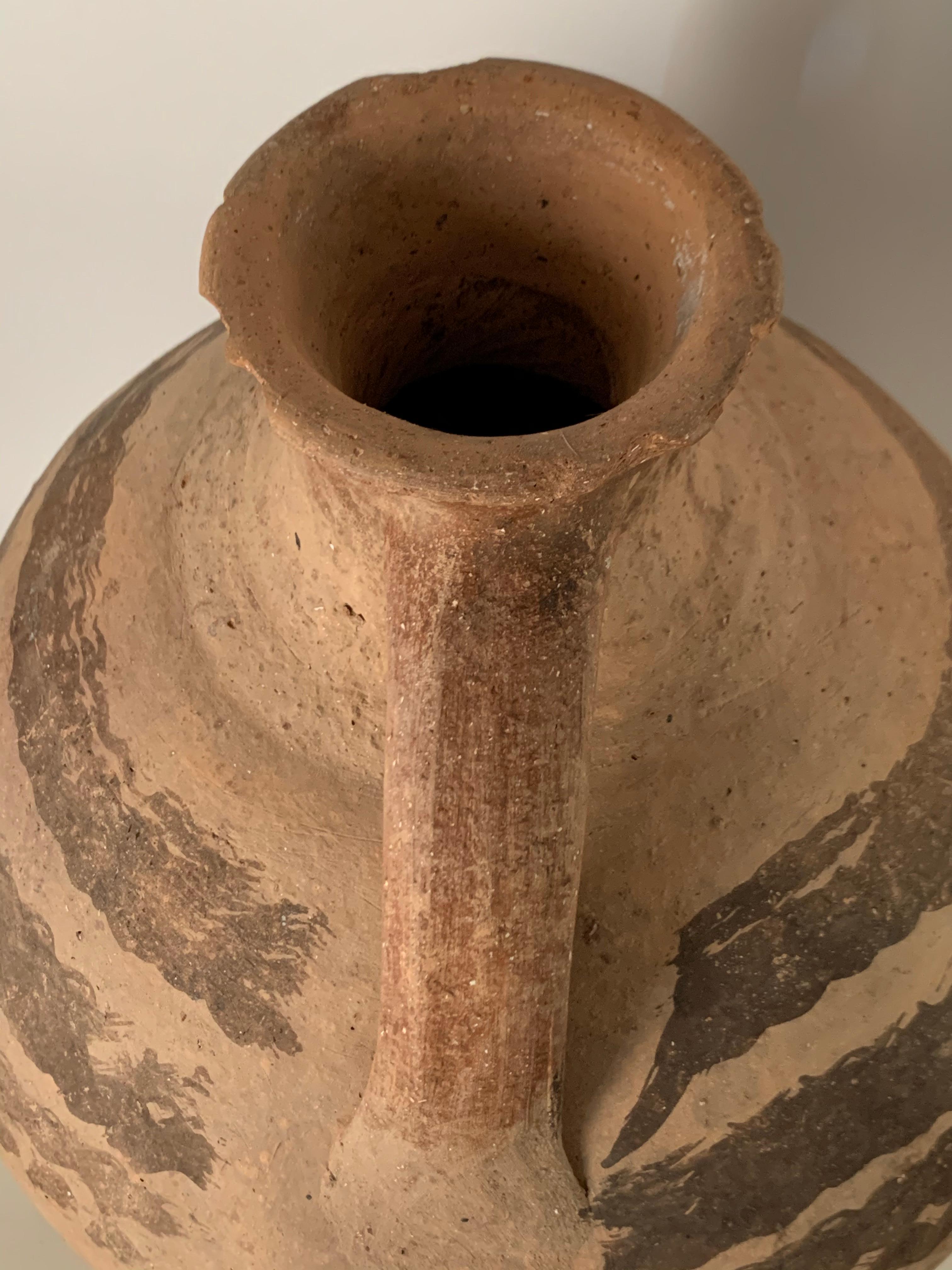 Brautkrug-Kicher „Cantaro“ aus Calanda, Spanien, Terrakotta-Vase, 18. Jahrhundert im Zustand „Gut“ im Angebot in Miami, FL