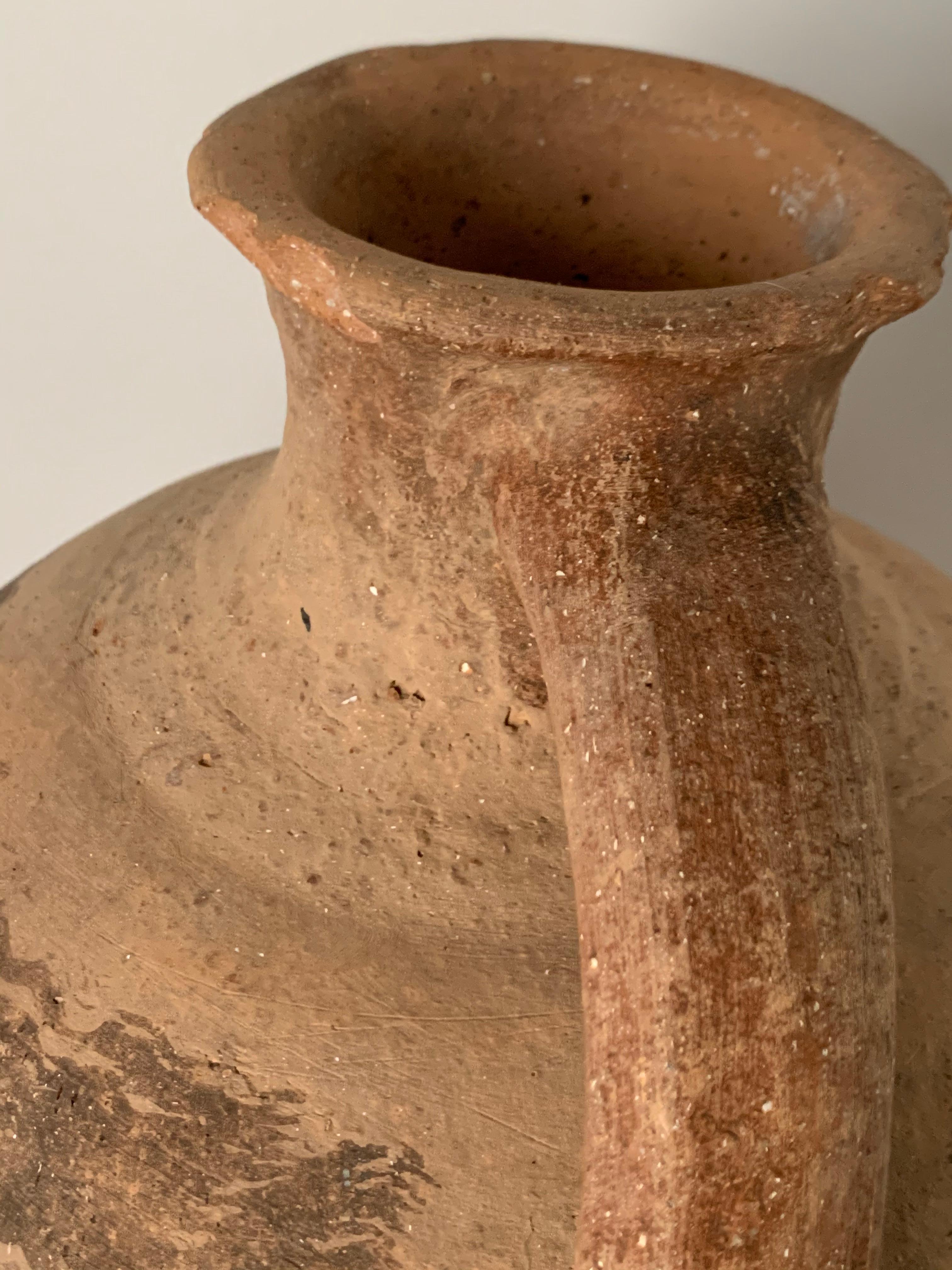 XVIIIe siècle Pichet de mariée du 18ème siècle « Cantaro » de Calanda, Espagne, vase en terre cuite en vente