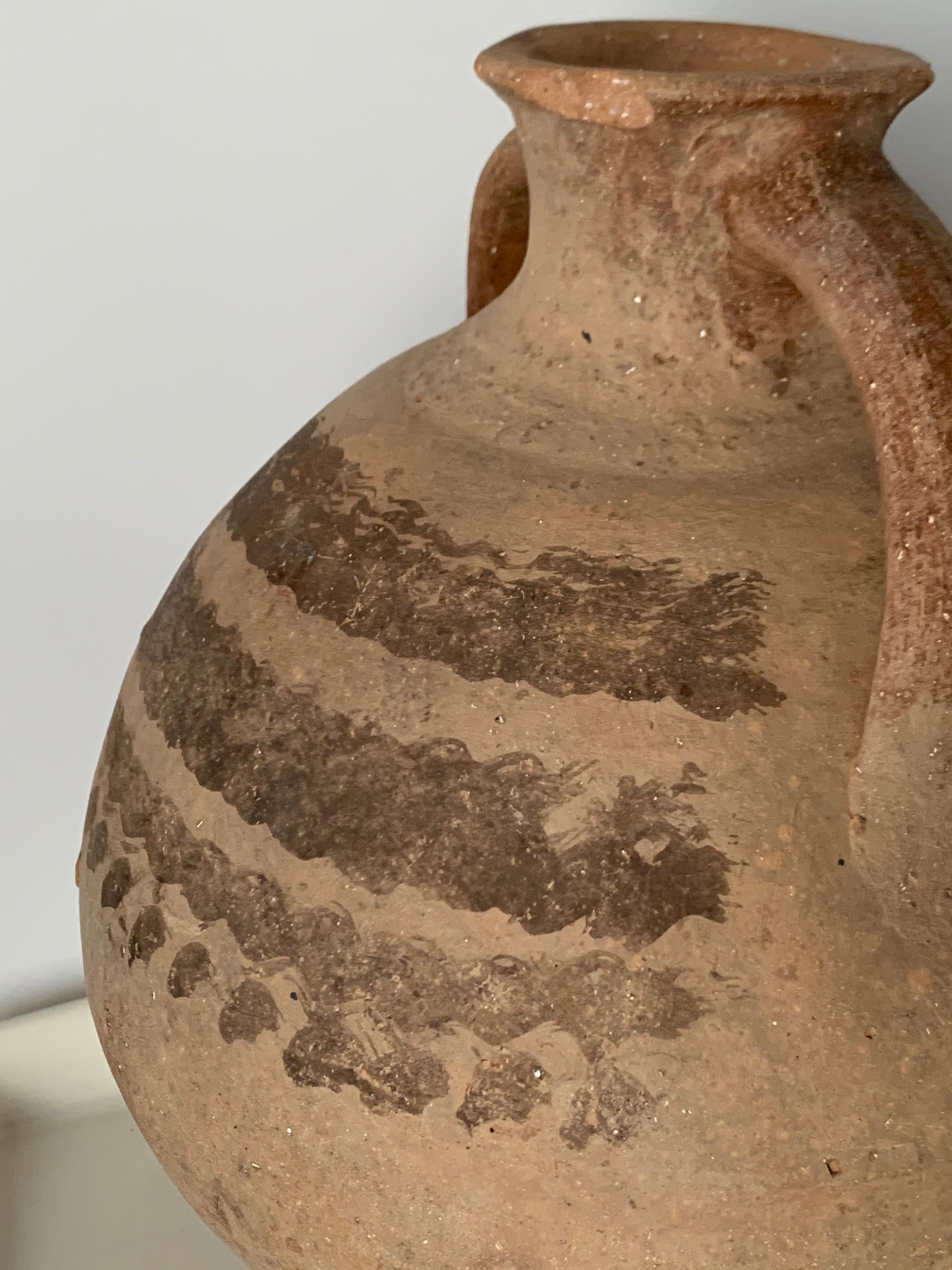 Terre cuite Pichet de mariée du 18ème siècle « Cantaro » de Calanda, Espagne, vase en terre cuite en vente