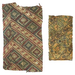 18Th C Antique Persian Iranian Hand Woven Textiles