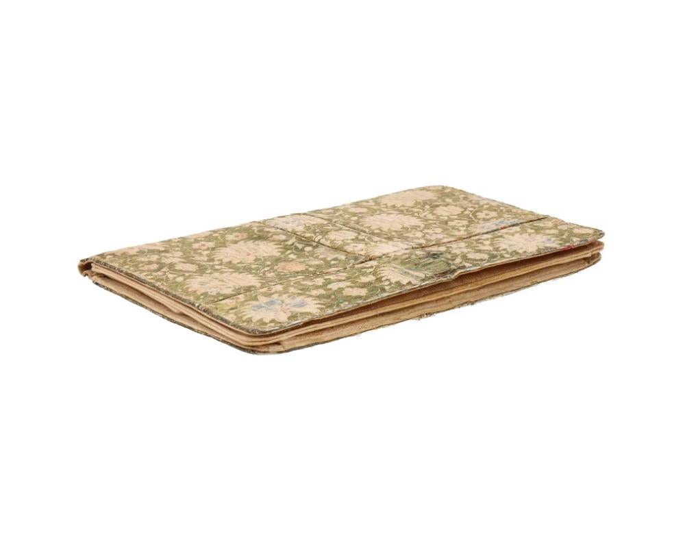 A.I.C. Antique Safavid Gold Silk Textile Hand Bag Bon état - En vente à New York, NY