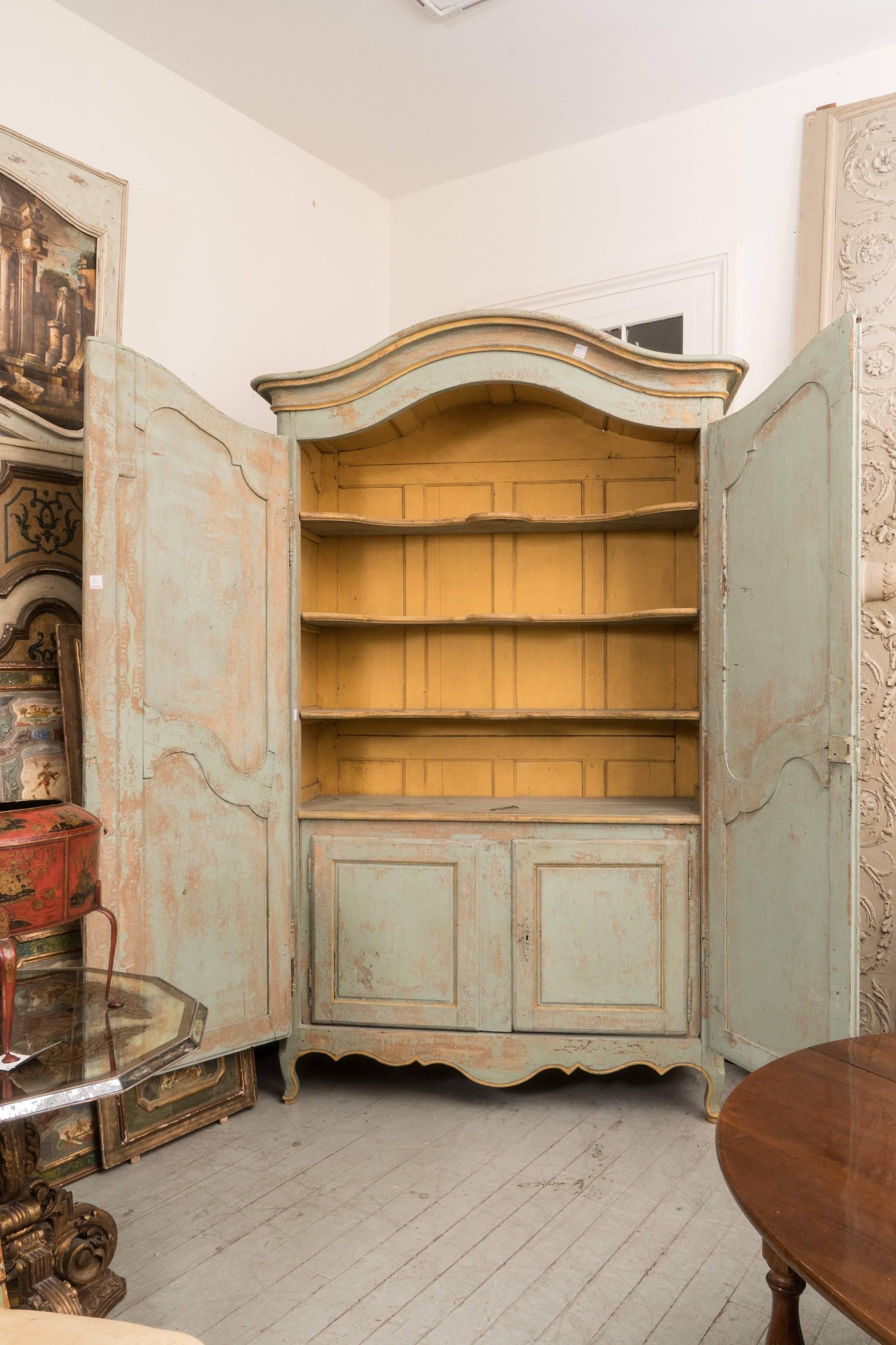 Painted 18th Century Bordelaise Armoire