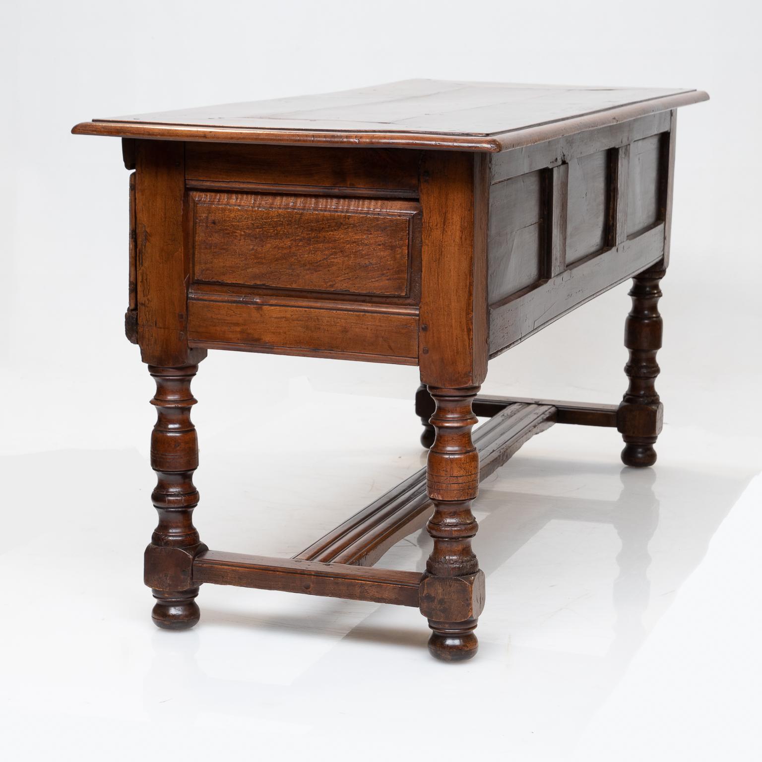 18th Century Breton Cherrywood Table In Good Condition For Sale In Hixson, TN