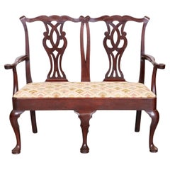 Used 18th c. Chairback Settee