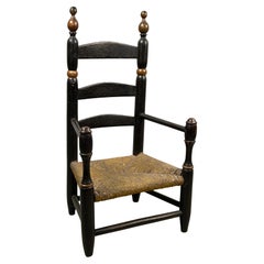 18th c Bergen County Child's Arm Chair