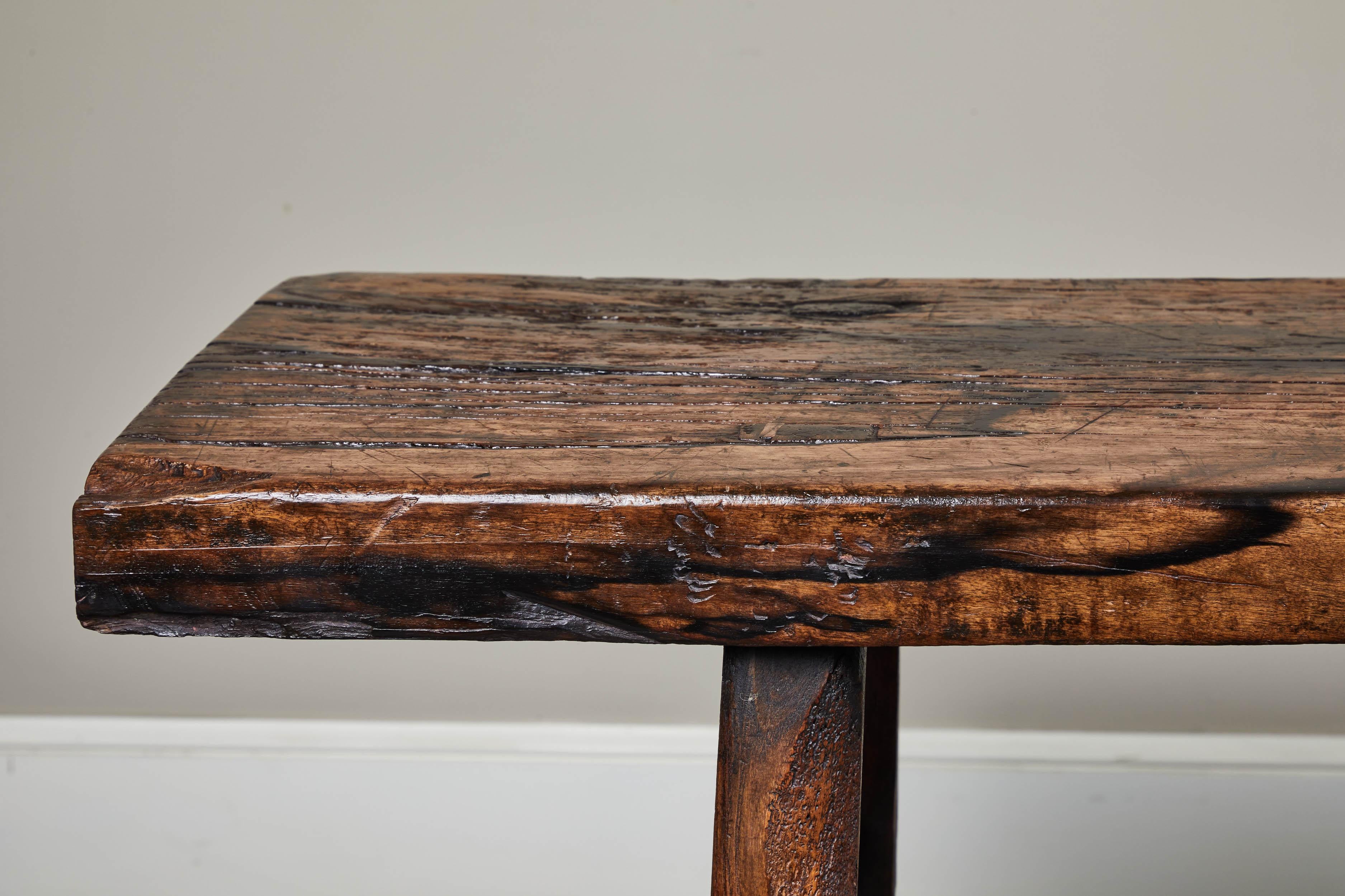 18th Century Chinese Poplar Altar Table In Good Condition In Pasadena, CA
