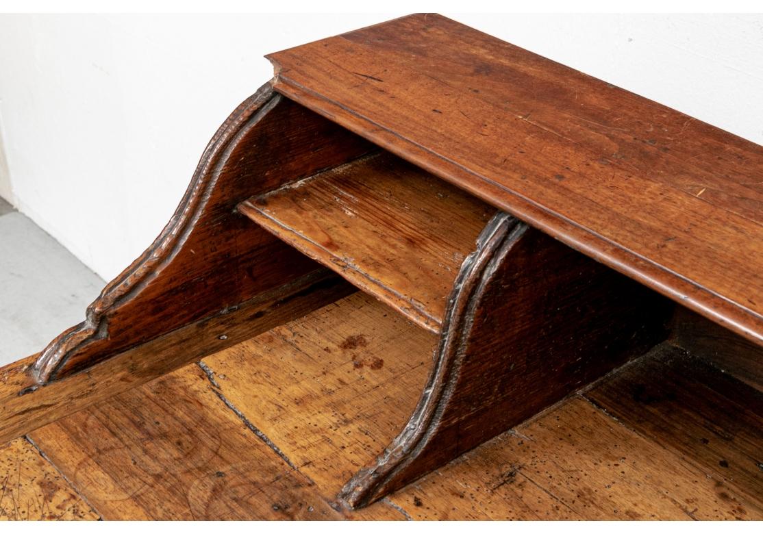18th C. Country French Walnut Writing Table For Sale 10