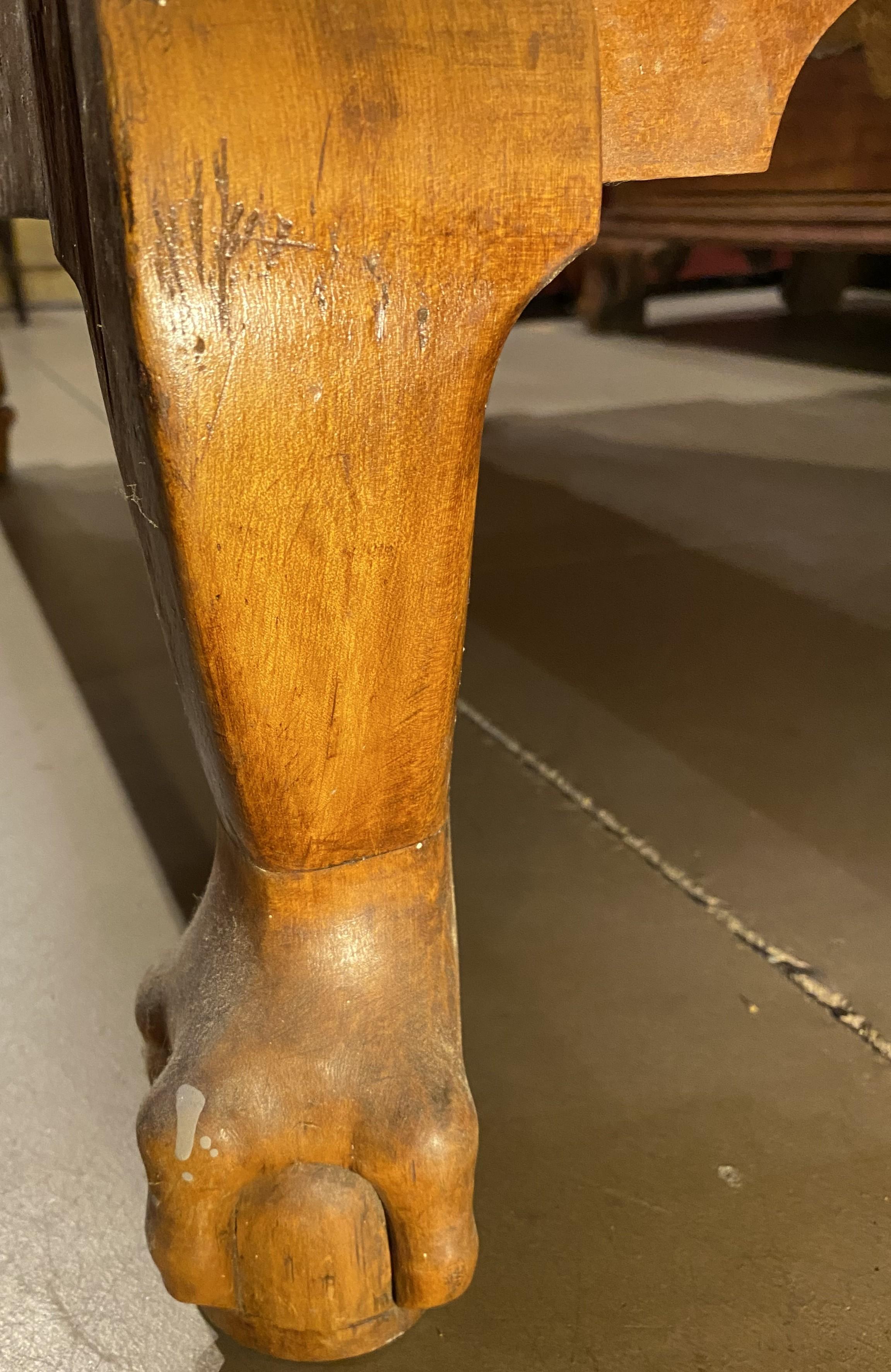 18th c Dunlap School NH Highboy in Birch With Provenance For Sale 8