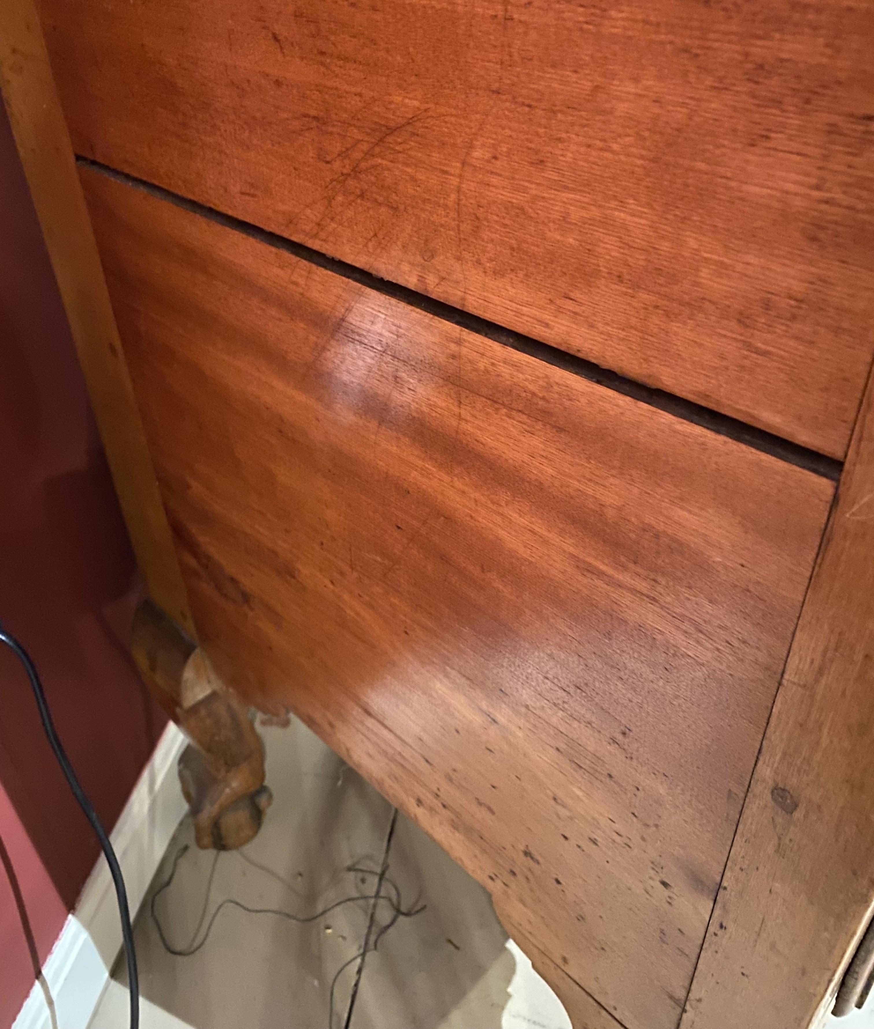 18th c Dunlap School NH Highboy in Birch With Provenance For Sale 13