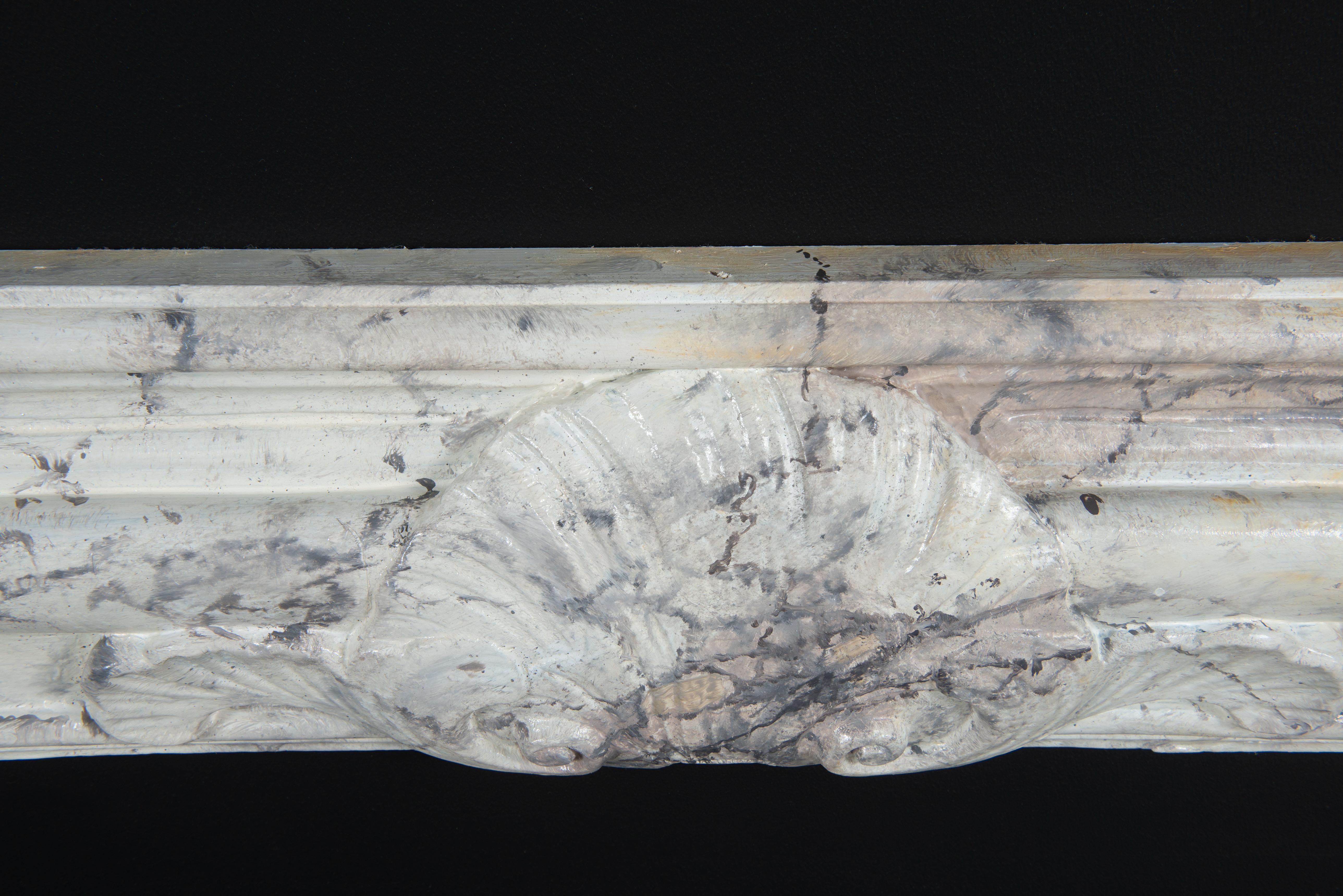 18th C. Dutch Louis XIV Fireplace Mantel For Sale 5