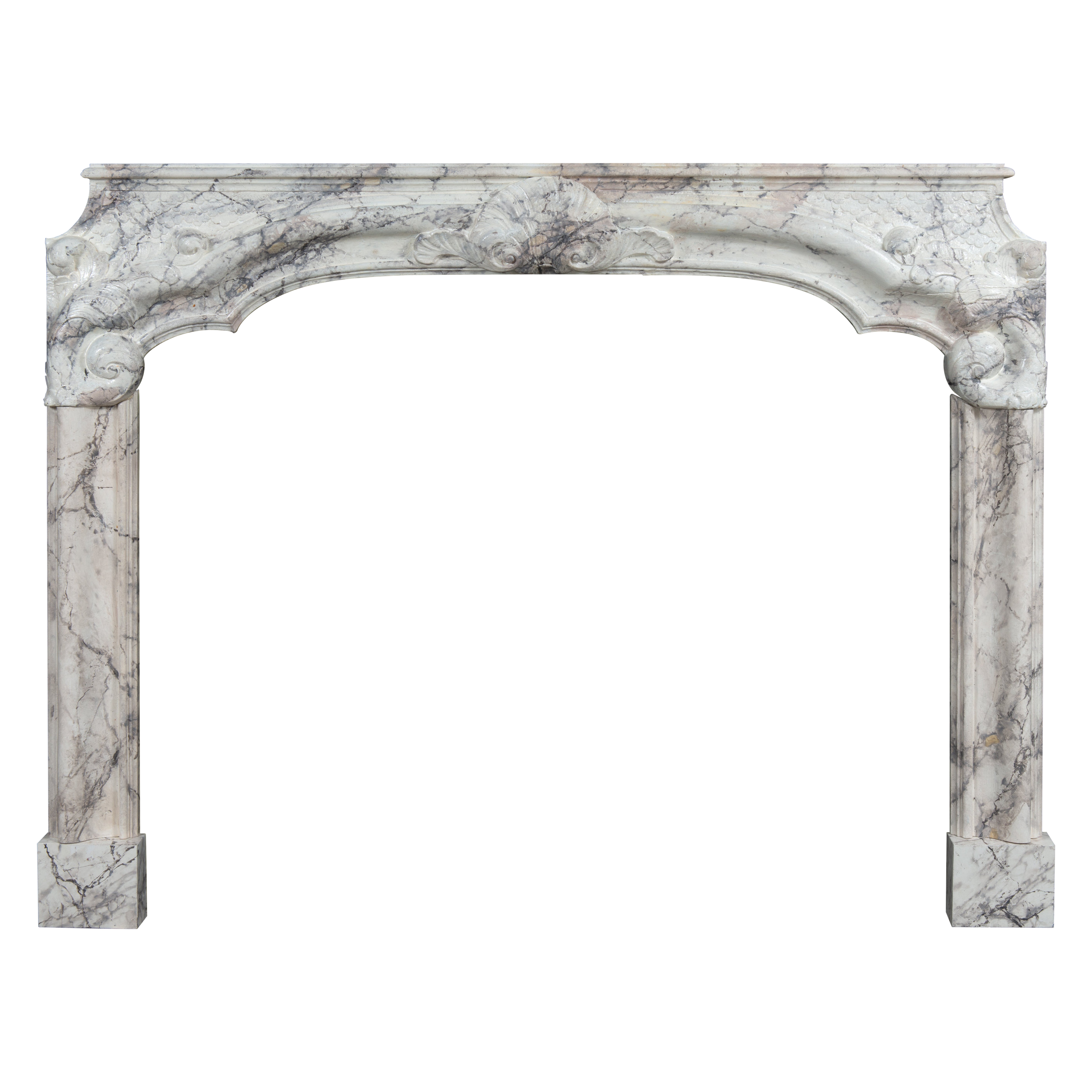18th C. Dutch Louis XIV Fireplace Mantel For Sale