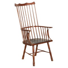 18th c. English Comb Back Windsor Armchair