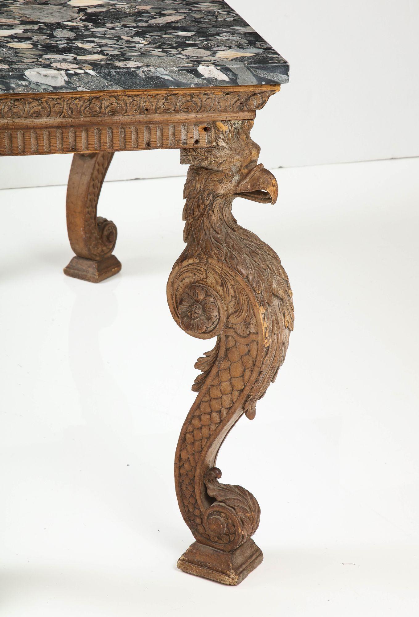 English Console Table in Kentian Manner For Sale 4