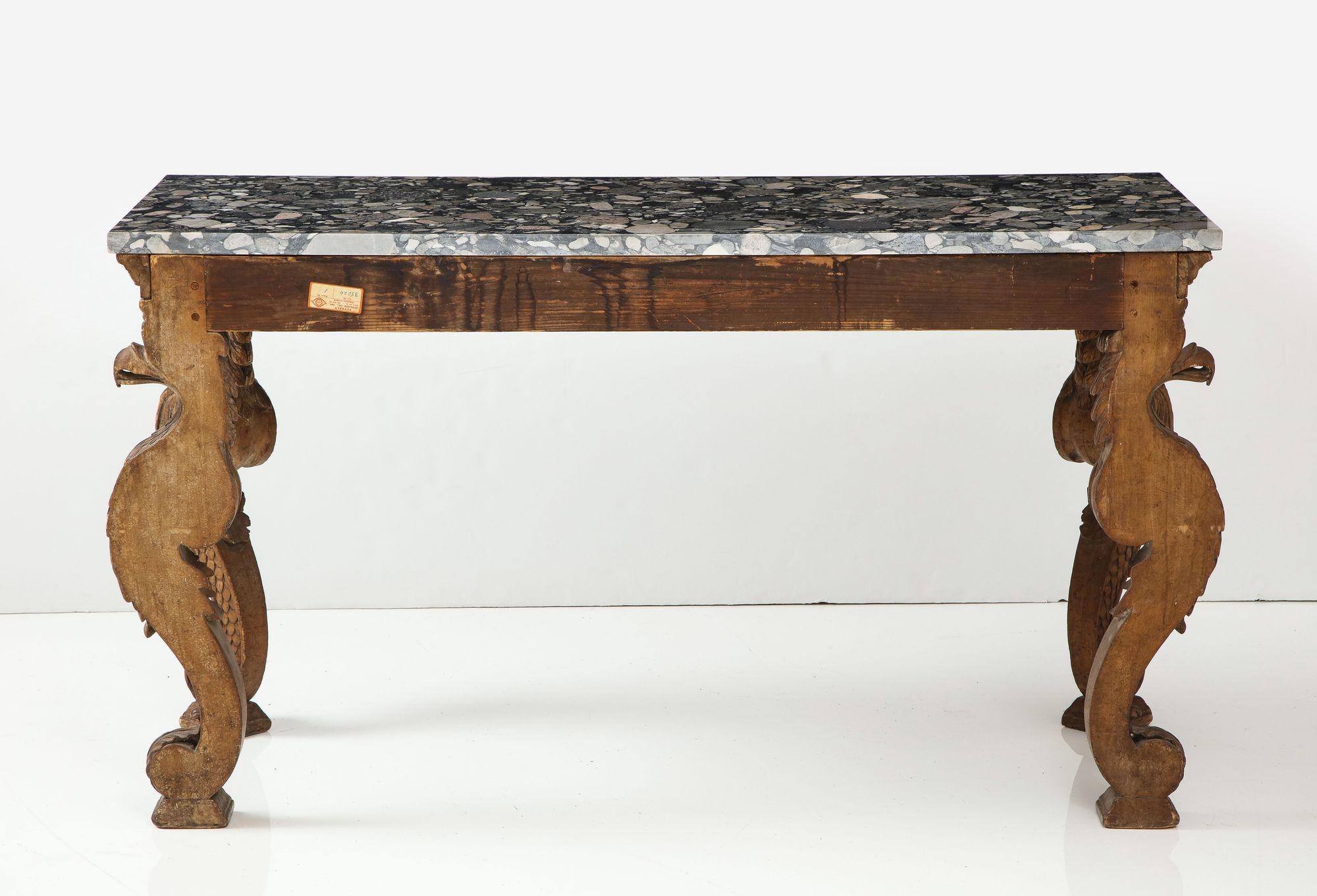 English Console Table in Kentian Manner For Sale 5