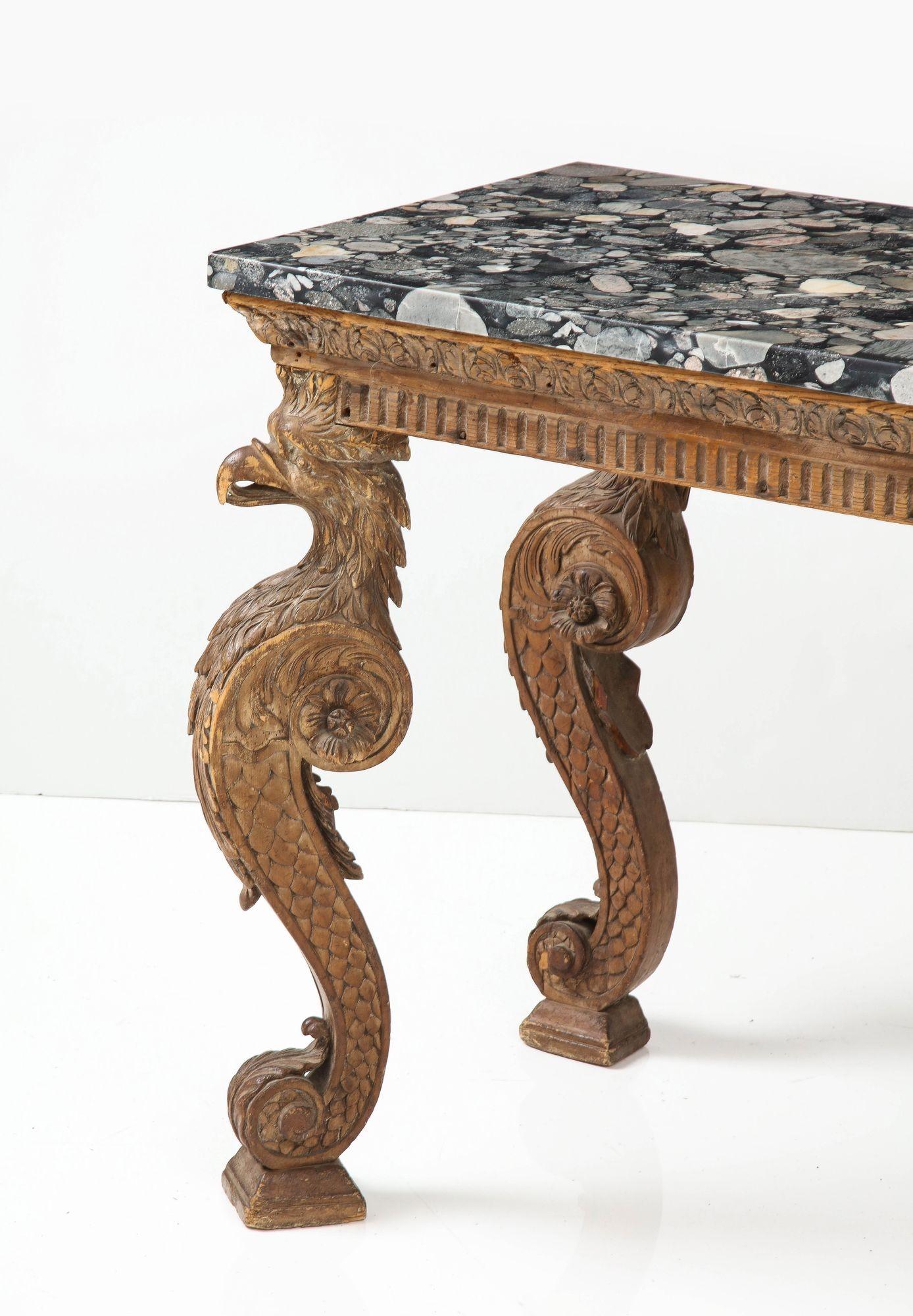 English Console Table in Kentian Manner For Sale 3
