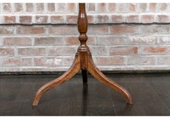 18th C.  English George II Mahogany And Oak Wine Stand