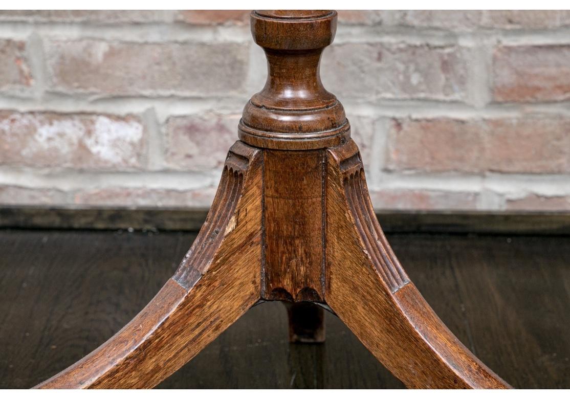 18th Century and Earlier 18th C.  English George II Mahogany And Oak Wine Stand For Sale