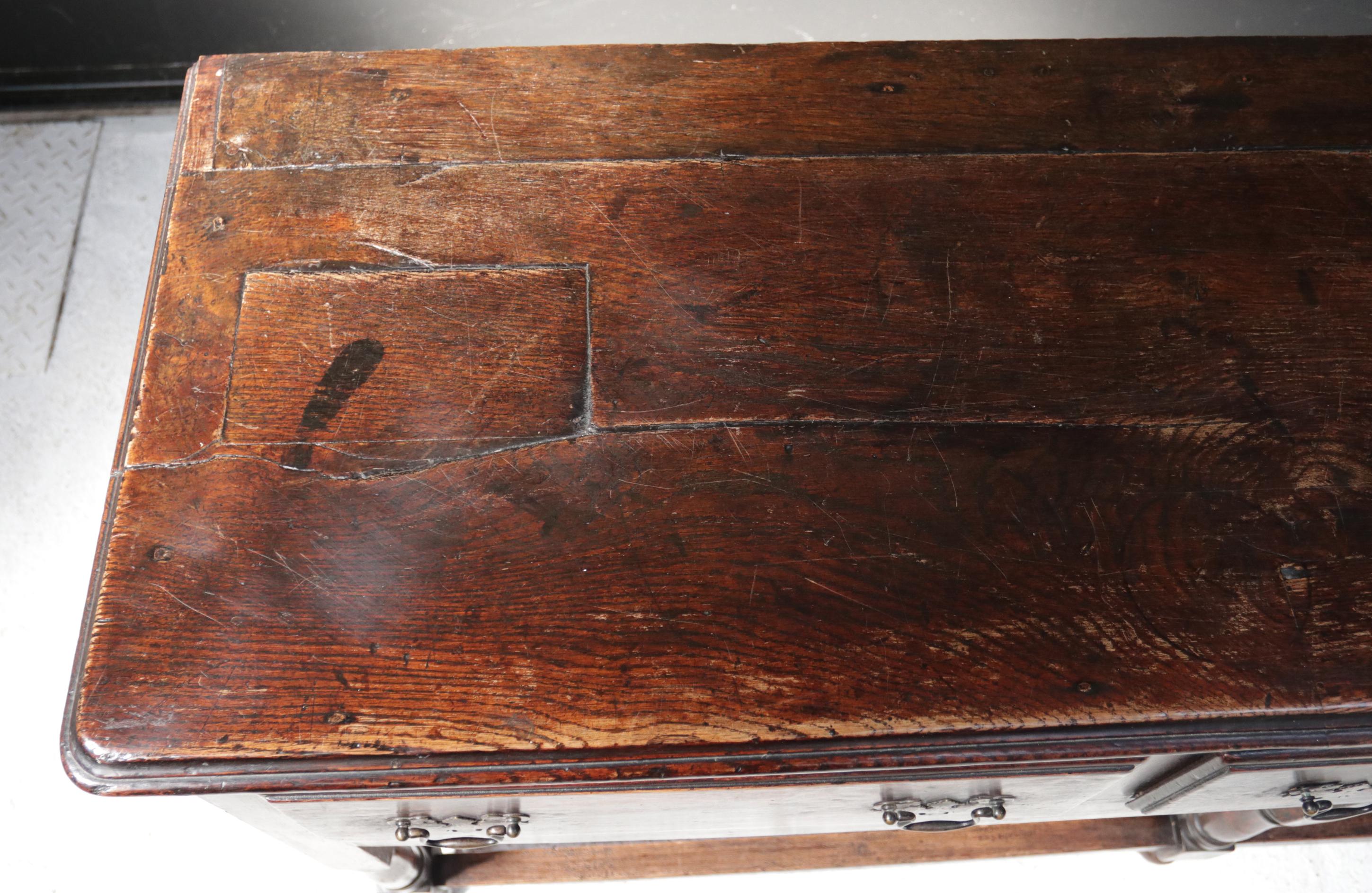 18th Century and Earlier 18th C. English Oak Dresser Base / Sideboard