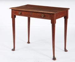 18th c. English Padfoot Side Table