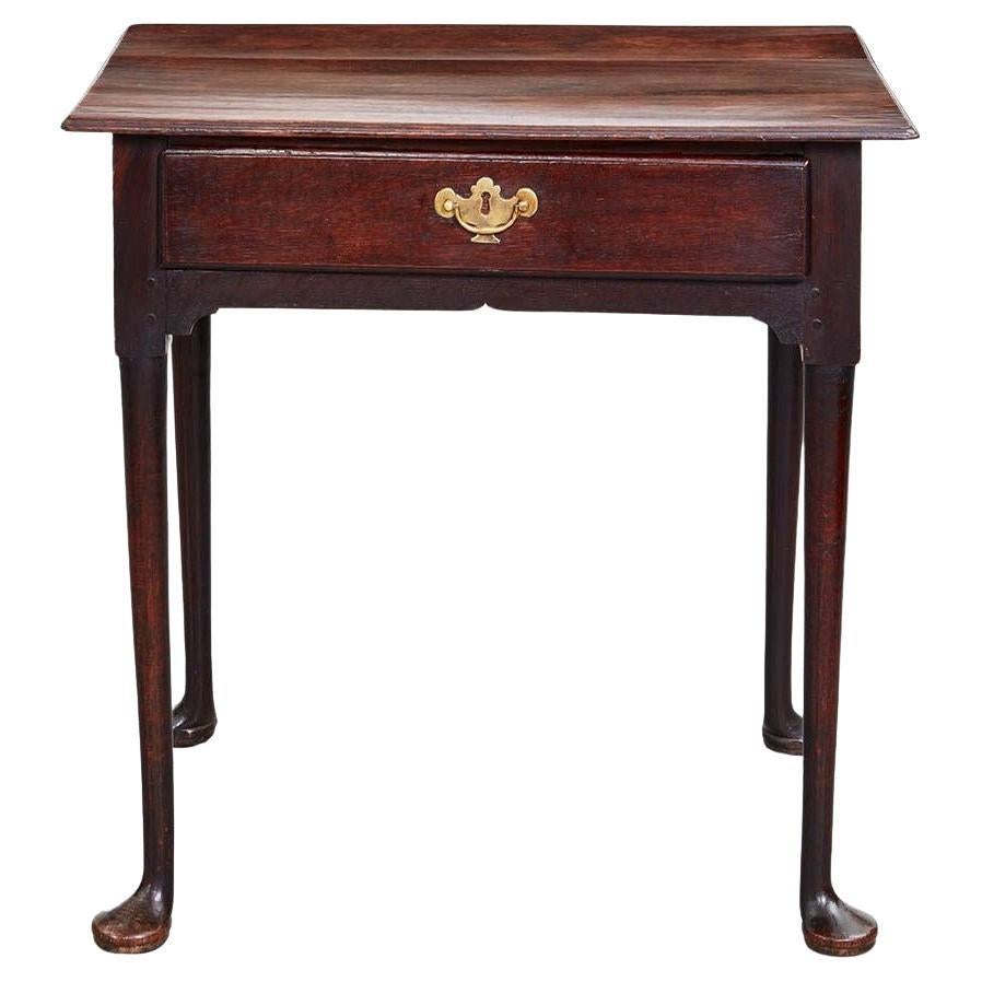 18th c. English Padfoot Side Table