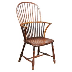 18th c. English Thames Valley Windsor Armchair