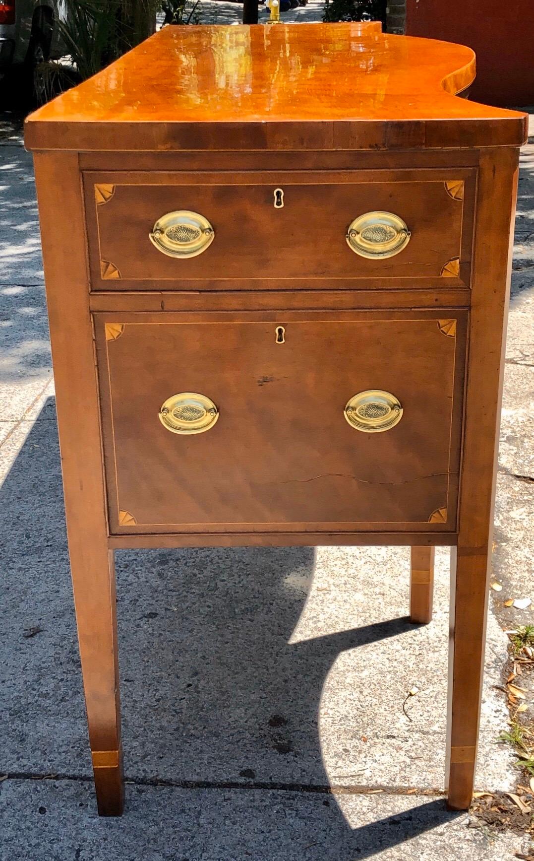 18th Century Federal Cherry Southern Sideboard 9