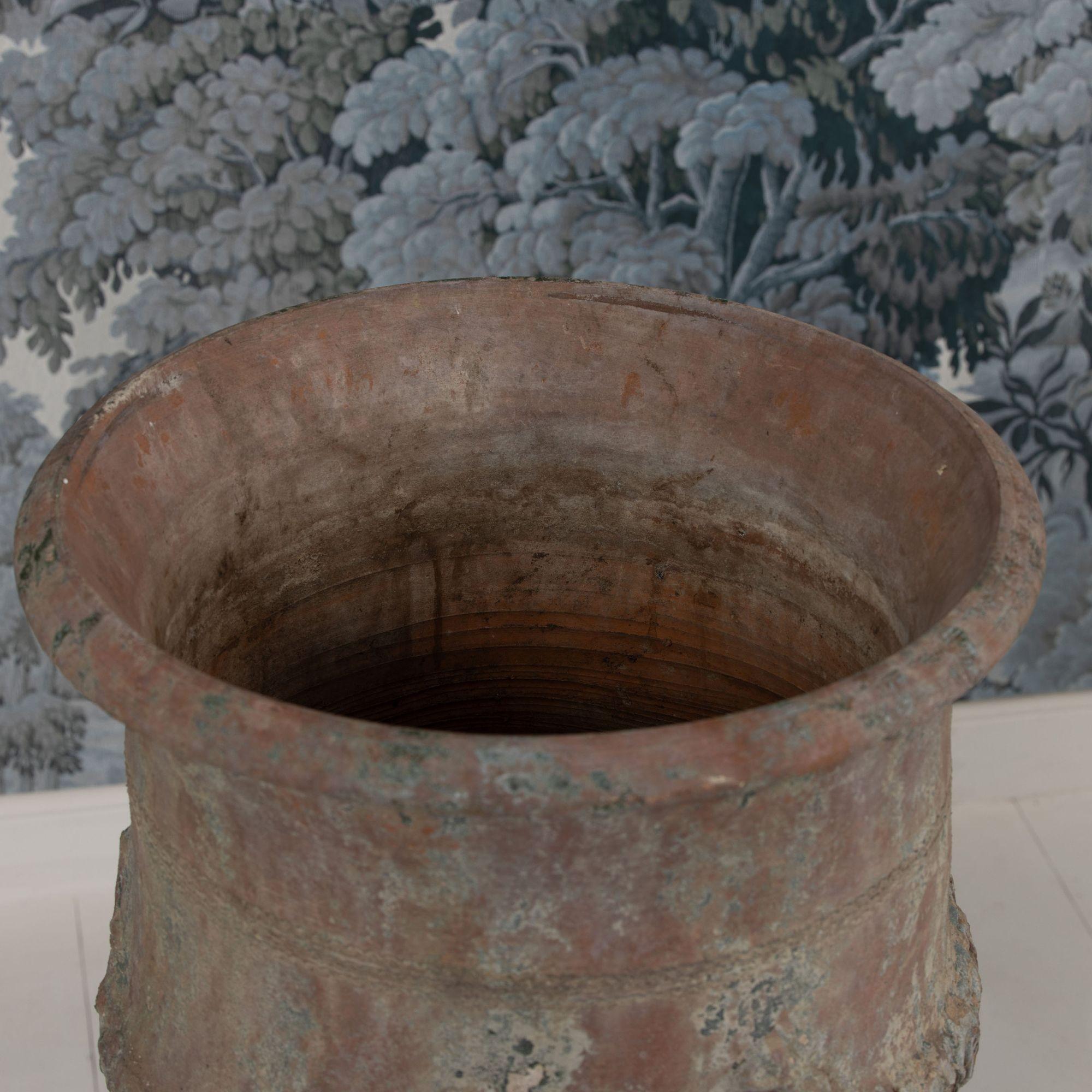 XVIIIe siècle Vase de jardinière Anduze française en vente 3