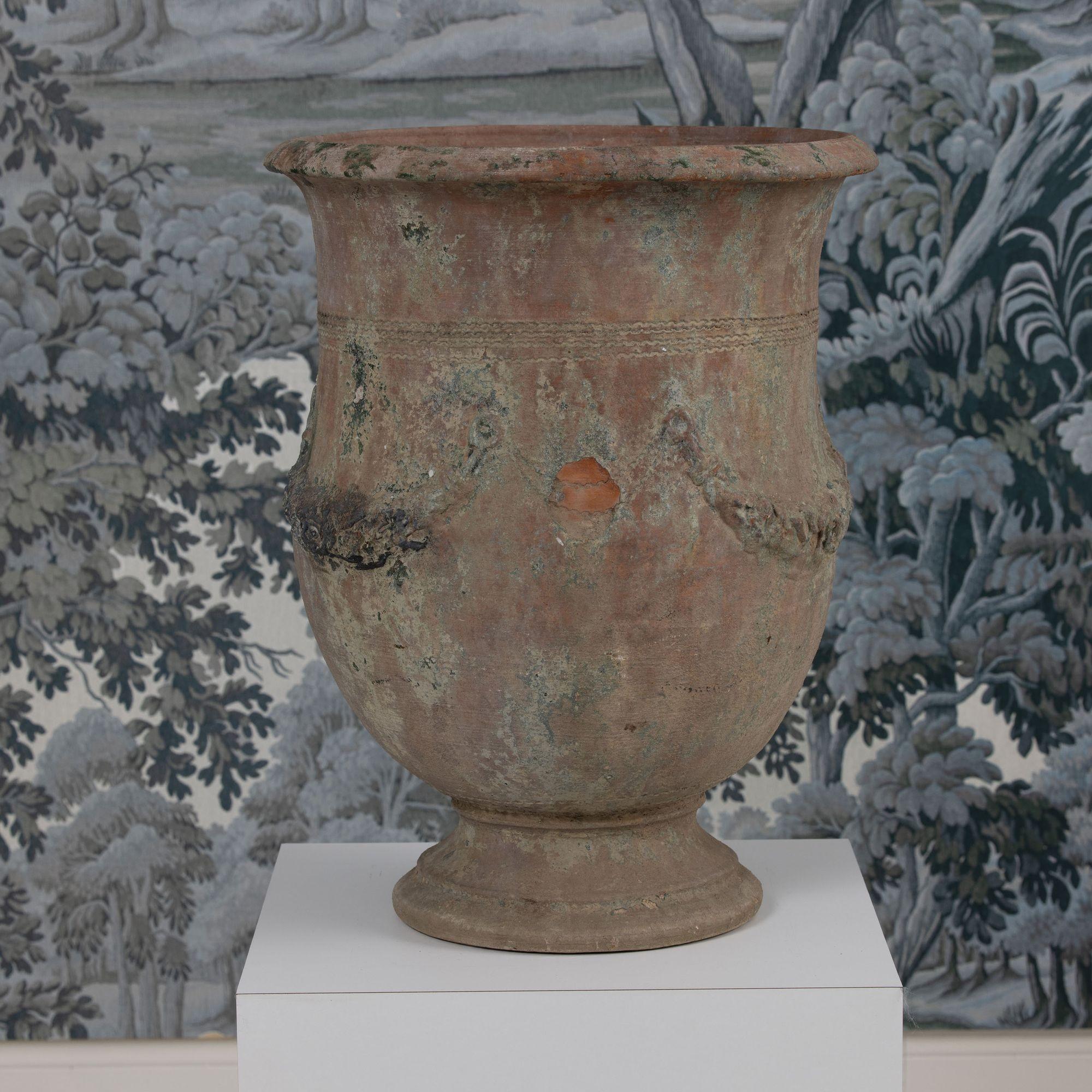 XVIIIe siècle Vase de jardinière Anduze française en vente 5