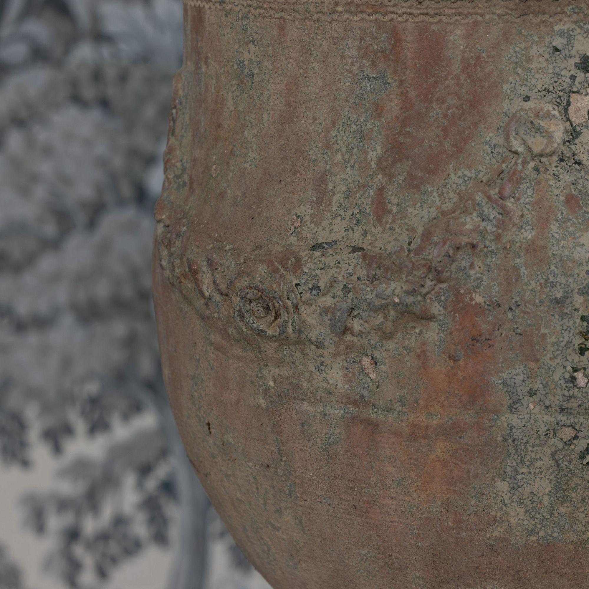 XVIIIe siècle Vase de jardinière Anduze française en vente 7