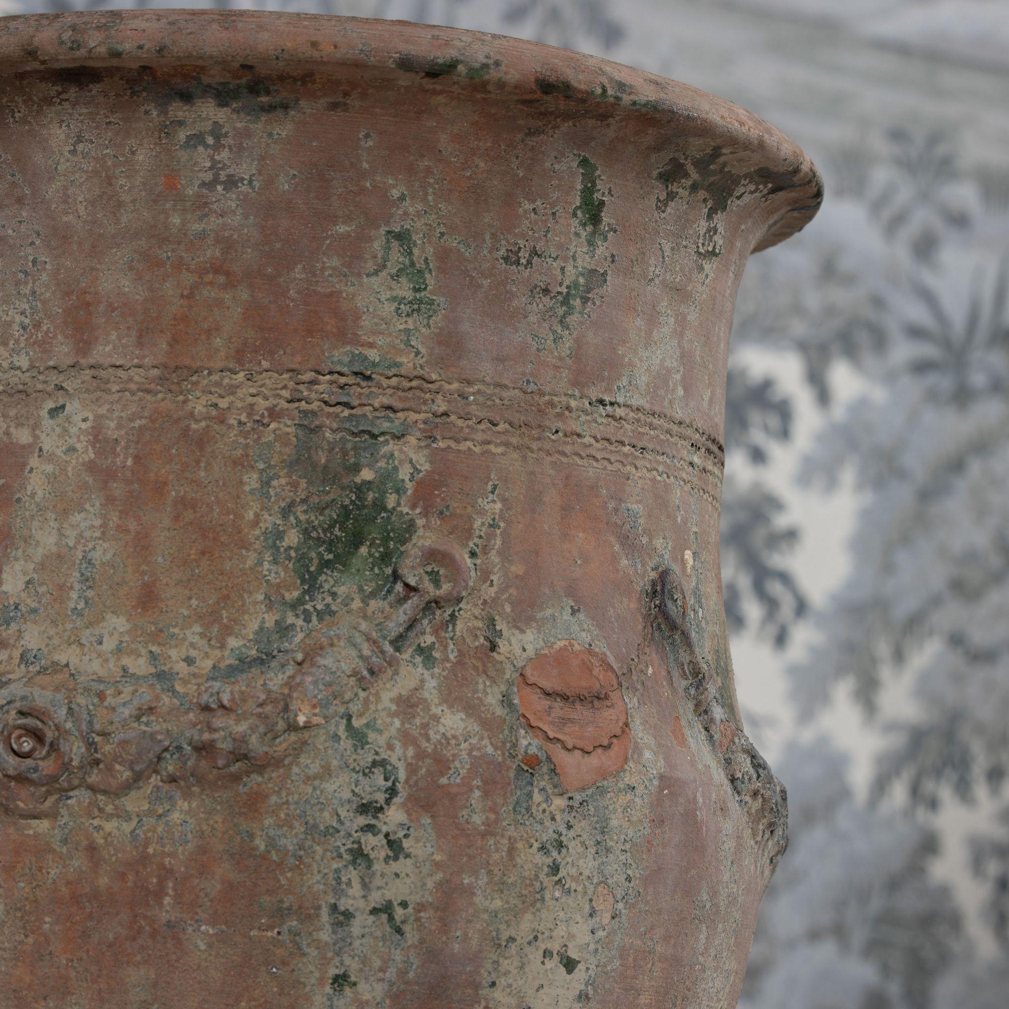 XVIIIe siècle et antérieur XVIIIe siècle Vase de jardinière Anduze française en vente