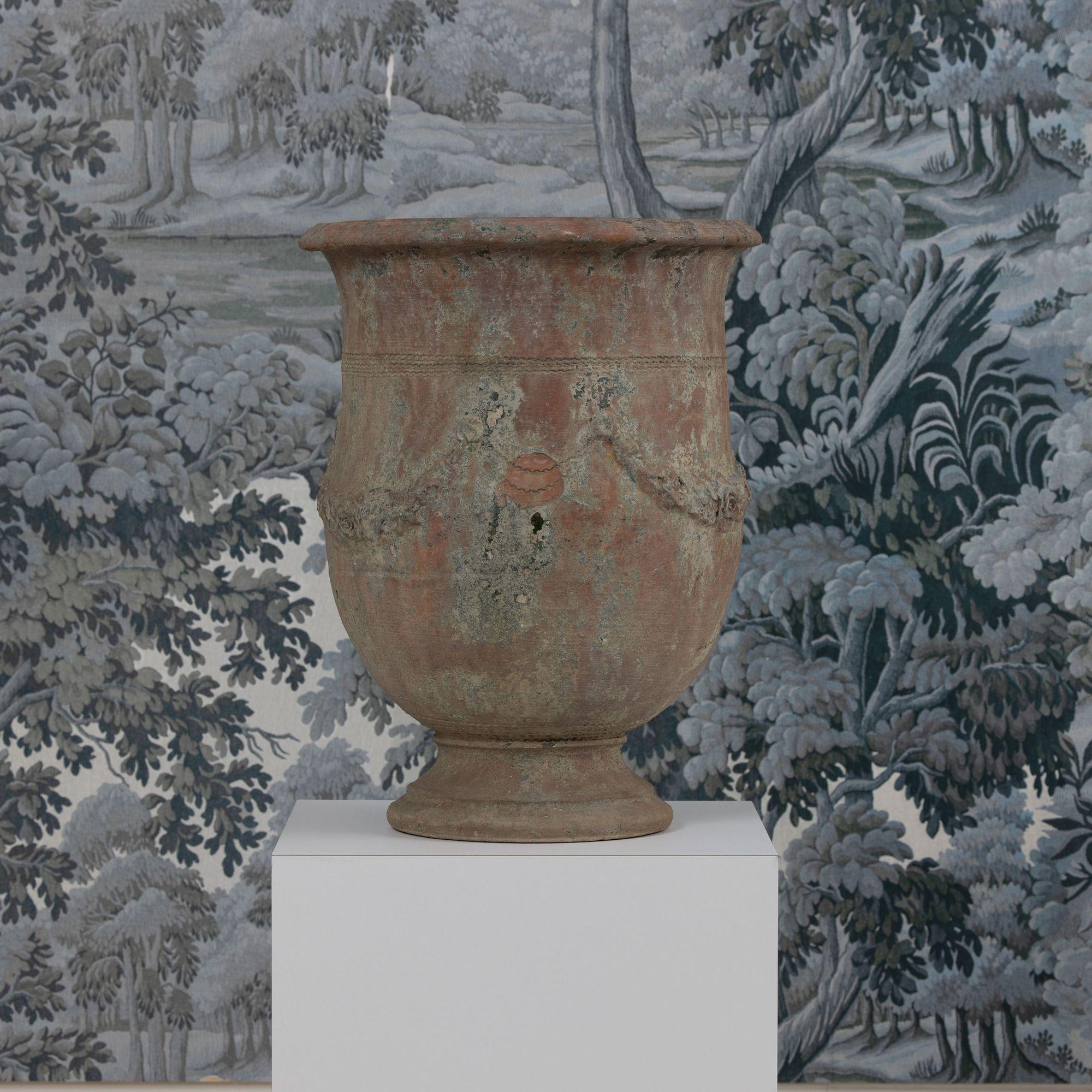 XVIIIe siècle Vase de jardinière Anduze française en vente 2