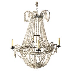 Antique 18th C. French Crystal Chandelier
