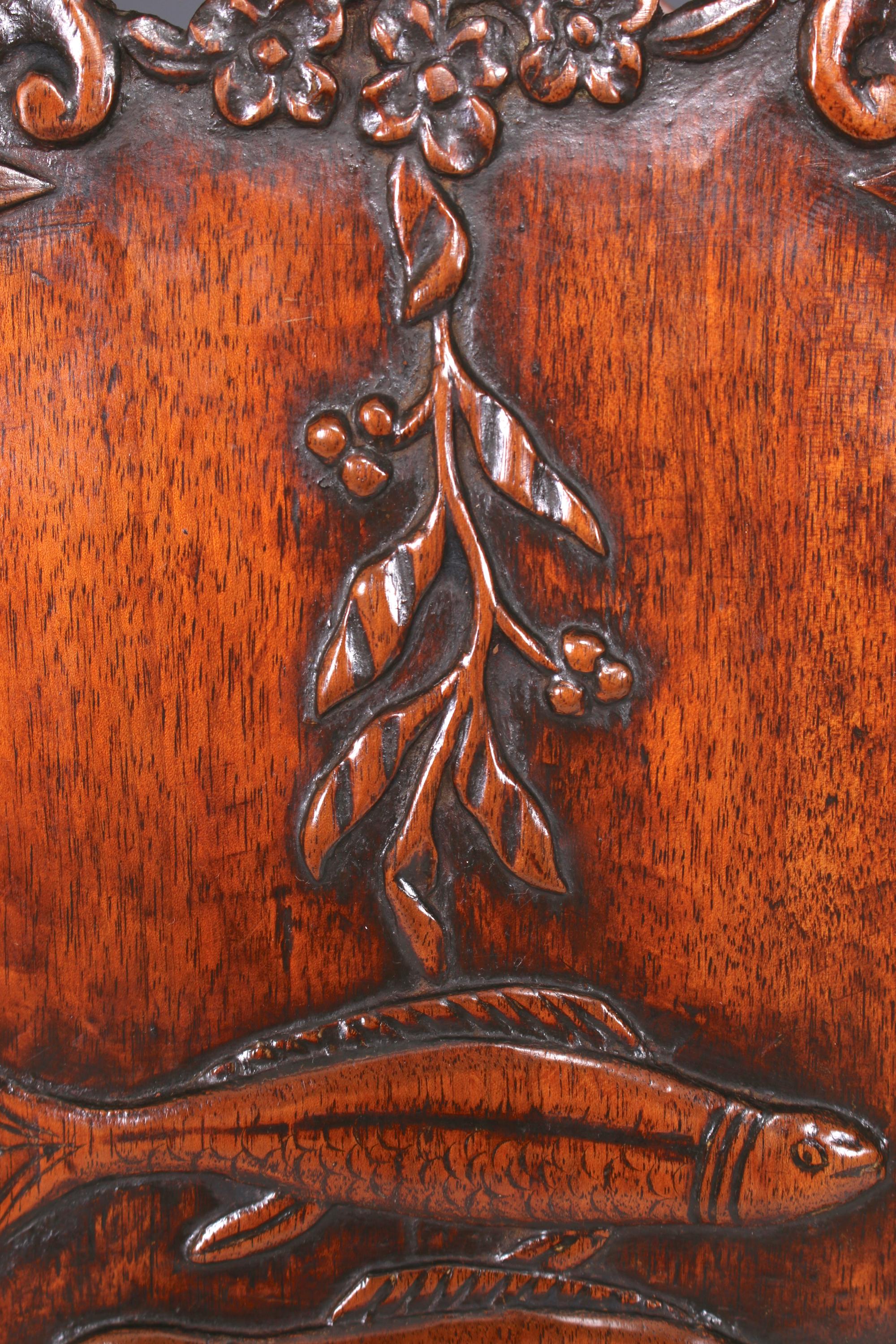 Hand-Carved 18th Century French Fariniere or Decorative Box For Sale