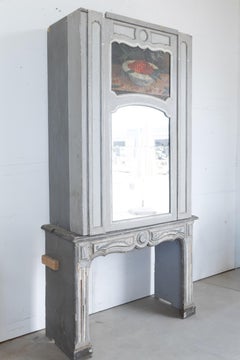 18th c. French Fireplace Mantel